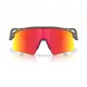 Oakley Occhiali Stunt Wing Matt Grigio Smoke Prizm Ruby