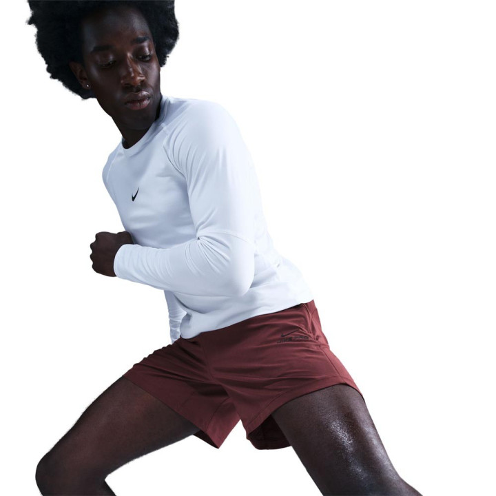 Nike Pro Training Shorts Sportivi Bordeaux Uomo