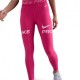 Nike Pro Leggings Palestra 7 8 Rosso Donna