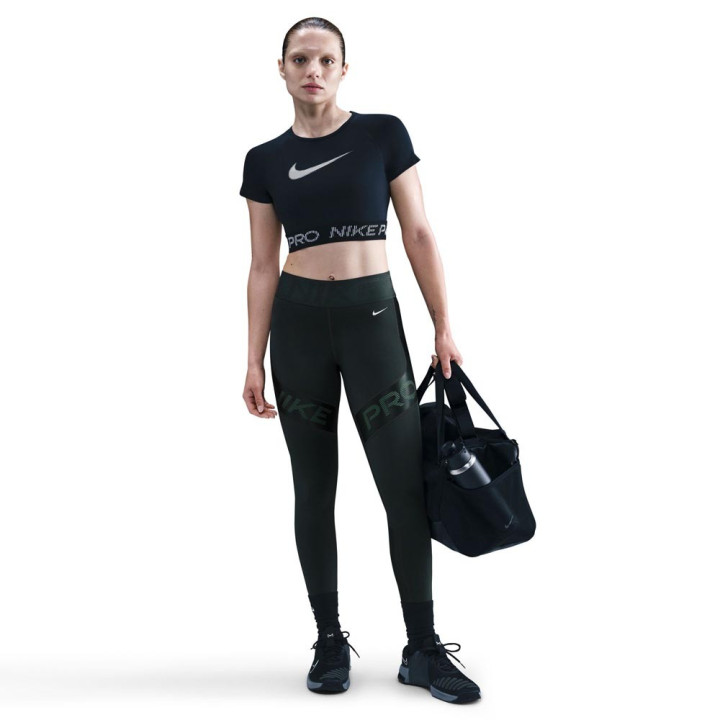 Nike Pro Sculpt Leggings Palestra 7 8 Verde Donna