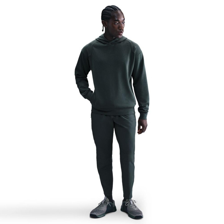 Nike Pro Felpa Palestra Con Cappuccio Pro Verde Uomo