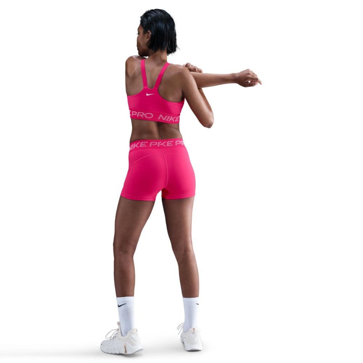 Nike Pro Reggiseno Sportivo Rosso Donna