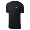 Nike Sportswear Club T-Shirt Logo Piccolo Nero Uomo