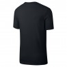 Nike Sportswear Club T-Shirt Logo Piccolo Nero Uomo