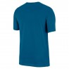 Nike Sportswear Club T-Shirt Logo Piccolo Blu Uomo