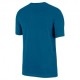 Nike Sportswear Club T-Shirt Logo Piccolo Blu Uomo