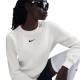 Nike Sportswear Phoenix Felpa Gircollo Bianco Donna