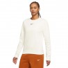 Nike Sportswear Phoenix Felpa Gircollo Bianco Donna