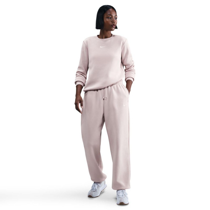 Nike Sportswear Phoenix Felpa Gircollo Rosa Donna