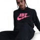 Nike Club Felpa Con Cappuccio Nero Uomo