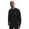 Nike Club Felpa Giro Logo Piccolo Nero Uomo