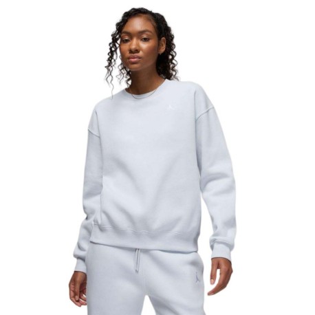 Nike Jordan Brooklyn Felpa Girocollo Bianco Donna