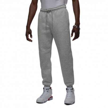 Nike Jordan Brooklyn Pantaloni Con Polsino Grigio Uomo