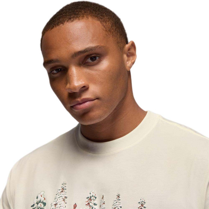 Nike Jordan Brooklyn T-Shirt Holiday Gfx Bianco Uomo