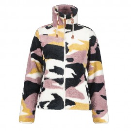 Icepeak Orsetto Fantasia Coloma Multi - Giacca in Pile Donna