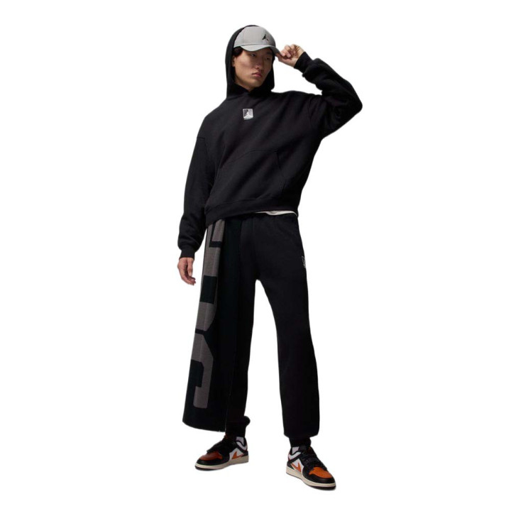 Nike Jordan Brooklyn Felpa Gfx Nero Uomo