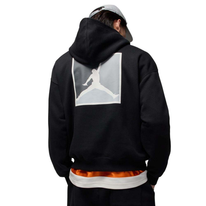 Nike Jordan Brooklyn Felpa Gfx Nero Uomo