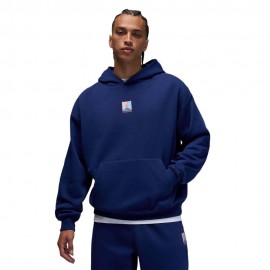 Nike Jordan Brooklyn Felpa Gfx Blu Uomo