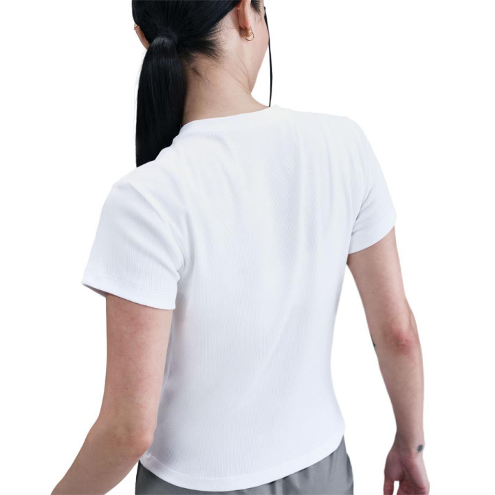 Nike Sportswear T-Shirt Costine Bianco Donna