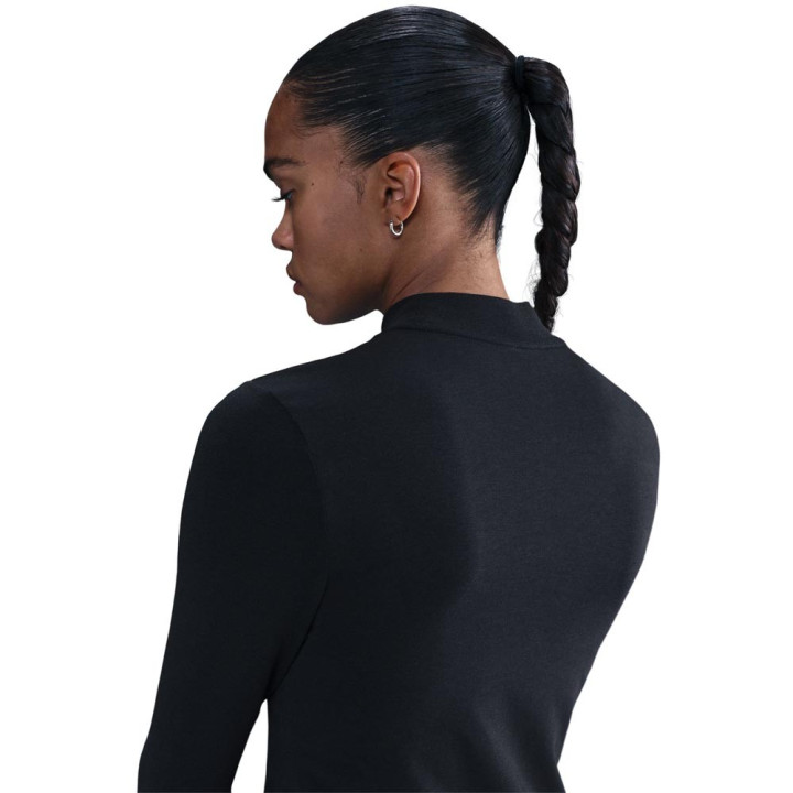 Nike Sportswear Chill Knit Maglia Maniche Lunghe Dolcevita Nero Donna