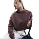 Nike Phoenix Felpa Crop Moro Donna