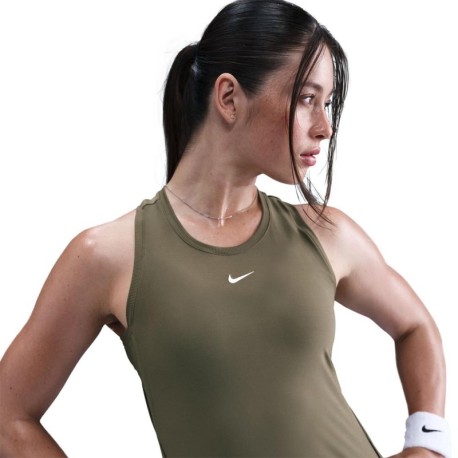 Nike Victory Canotta Tennis Medium Olive Donna