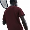 Nike Court Advantage T-Shirt Tennis Burgundy Uomo