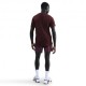 Nike Court Advantage T-Shirt Tennis Burgundy Uomo