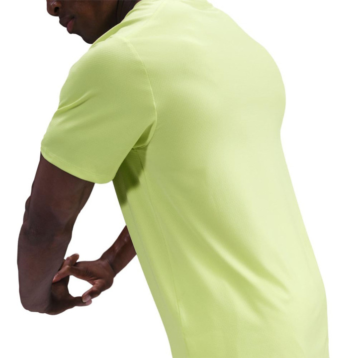 Nike Court Advantage T-Shirt Tennis Lemon Twist Uomo