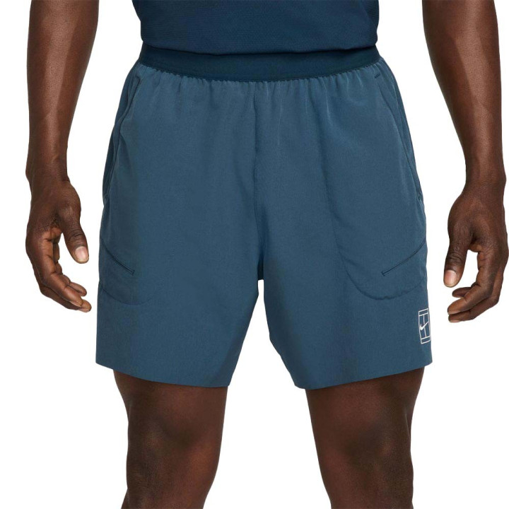 Nike Court Advantage Pantaloncini Tennis Advantage Armory Navy Bianco Uomo