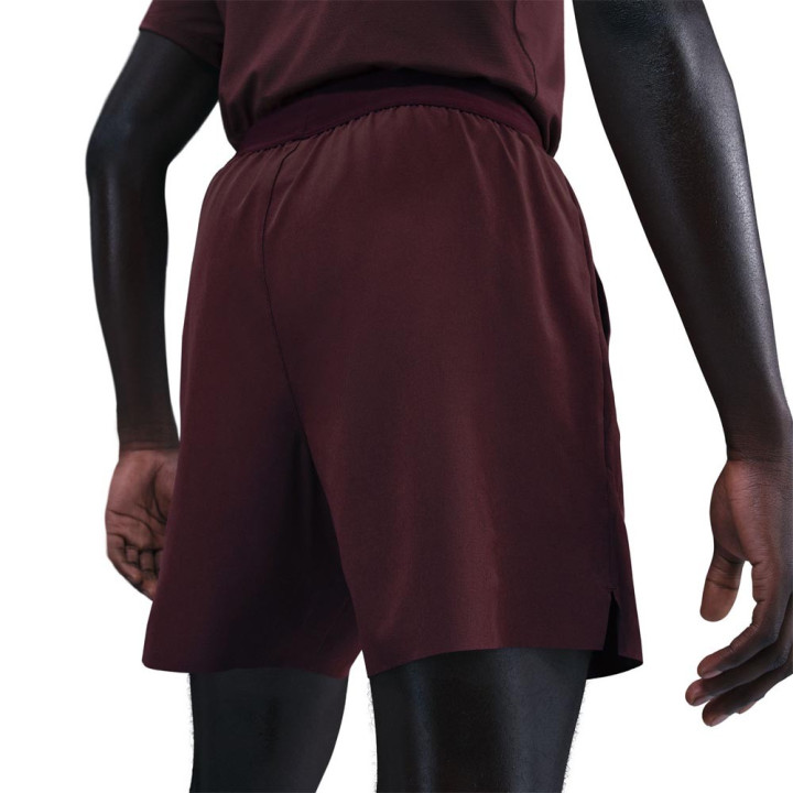 Nike Court Advantage Pantaloncini Tennis Burgundy Uomo