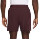 Nike Court Advantage Pantaloncini Tennis Burgundy Uomo