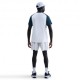 Nike Court Advantage T-Shirt Tennis Armory Navy Bianco Uomo