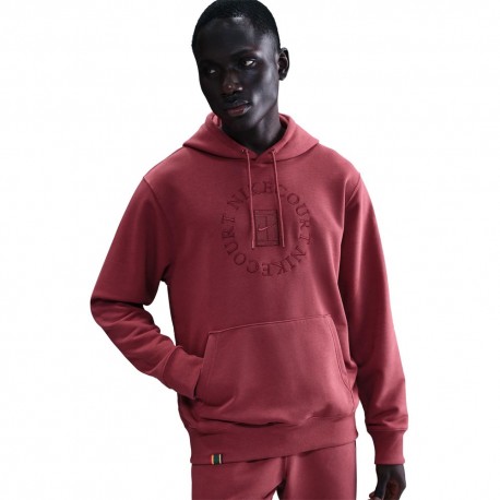 Nike Court Heritage Felpa Tennis Cedar Red Uomo