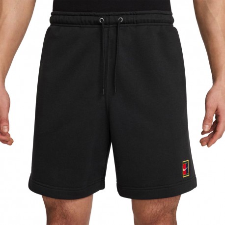 Nike Court Heritage Short Tennis Nero Uomo