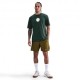 Nike Court T-Shirt Tennis Cotton M90 Masters Verde Uomo