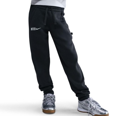 Nike Pantaloni Allenamento Calcio Inter Club Jogger Anthracite Grigio Bambino