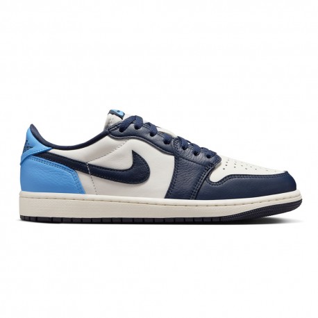 SCARPA AIR JORDAN 1 LOW OG (53) SAIL/CLACK/WHITE