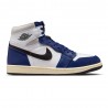 Nike Air Jordan 1 High Og "Rare Air" Bianco Nero Blu - Sneakers Uomo