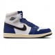 Nike Air Jordan 1 High Og "Rare Air" Bianco Nero Blu - Sneakers Uomo