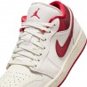Nike Air Jordan 1 Low Se Bianco Rosso - Sneakers Donna