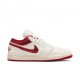 Nike Air Jordan 1 Low Se Bianco Rosso - Sneakers Donna