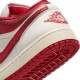 Nike Air Jordan 1 Low Se Bianco Rosso - Sneakers Donna