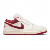 Nike Air Jordan 1 Low Se Bianco Rosso - Sneakers Donna