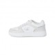 Champion Rd18 2.0 Low G Gs Bianco Argento - Sneakers Bambino