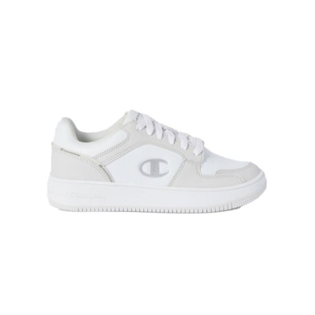 Champion Rd18 2.0 Low G Gs Bianco Argento - Sneakers Bambino