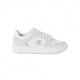 Champion Rd18 2.0 Low G Gs Bianco Argento - Sneakers Bambino