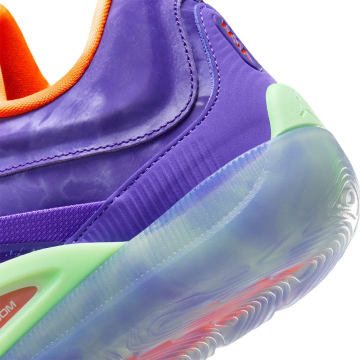 Nike Zion 4 Purple Arancio - Scarpe Basket Uomo