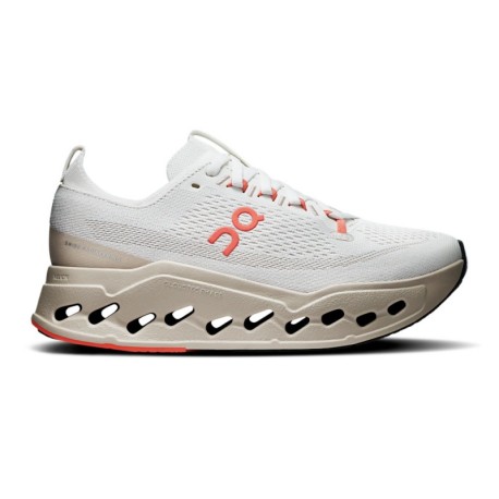 On Cloudsurfer Max Ivory Salmon - Scarpe Running Donna