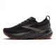 Brooks Run Vis. Pack Glycerin 22 Nero Arancio - Scarpe Running Uomo